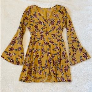 Floral Flair Dress